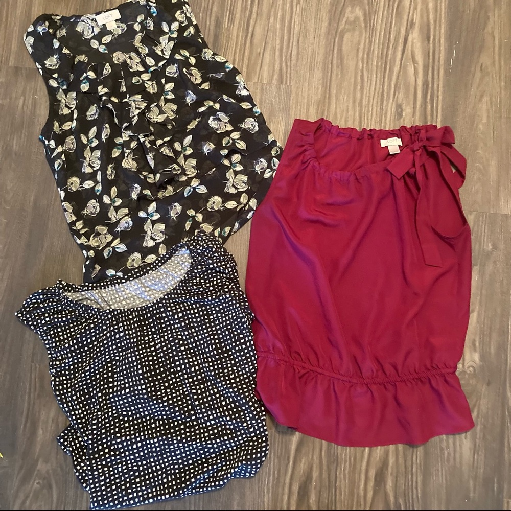 Set of 3 Ann Taylor loft tops